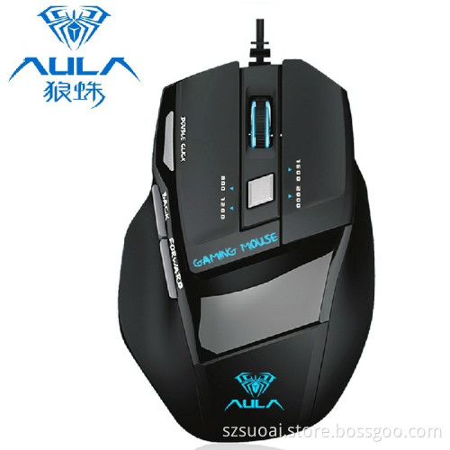 AULA SI-928 Professional USB Optical Gaming Mouse with 7D High DPI